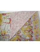 KALAMKARI PRINTED COTTON SAREE