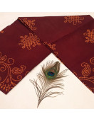 PL COTTON SAREES WITH WAX DOT PRINT DESIGNS