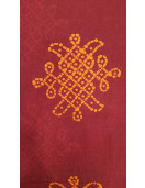 PL COTTON SAREES WITH WAX DOT PRINT DESIGNS