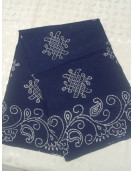 PL COTTON SAREES WITH WAX DOT PRINT DESIGNS