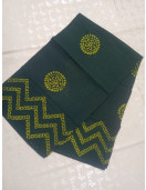 PL COTTON SAREES WITH WAX DOT PRINT DESIGNS