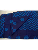 PL COTTON SAREES WITH WAX DOT PRINT DESIGNS
