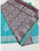 PL Polyester Big Butta Softee saree Jacquard