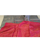 SOFT SILK SAREE WITH BLOUSE