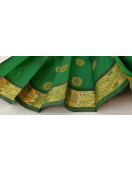 THIRUBHUVANAM HF ZARI SILK SAREE 550 MTS