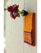 THIRUBHUVANAM HF ZARI SILK SAREE 550 MTS