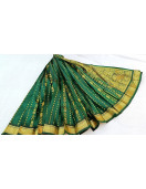 THIRUBHUVANAM HF ZARI SILK SAREE 550 MTS