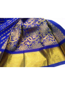 THIRUBHUVANAM HF ZARI SILK SAREE 550 MTS