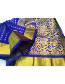 THIRUBHUVANAM HF ZARI SILK SAREE 550 MTS