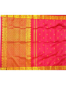 THIRUBHUVANAM HF ZARI SILK SAREE 550 MTS