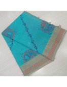 MANAMEDU BLOCK PRINTED SAREES WITH BLOUSE