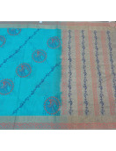 MANAMEDU BLOCK PRINTED SAREES WITH BLOUSE