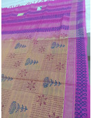 MANAMEDU BLOCK PRINTED SAREES WITH BLOUSE