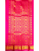 THIRUBHUVANAM HF ZARI SILK SAREE 550 MTS