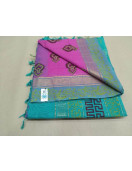 MANAMEDU BLOCK PRINTED SAREES WITH BLOUSE