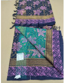 MANAMEDU BLOCK PRINTED SAREES WITH BLOUSE