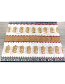 Pedalloom Block Printed Cotton Sarees