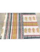 Pedalloom Block Printed Cotton Sarees