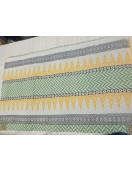 Pedalloom Block Printed Cotton Sarees