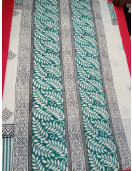 Pedalloom Block Printed Cotton Sarees