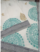 Pedalloom Block Printed Cotton Sarees