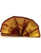 THIRUBHUVANAM HF ZARI SILK SAREE WITH BLOUSE