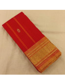 THIRUBHUVANAM HF ZARI SILK SAREE 550 MTS