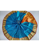 THIRUBHUVANAM HF ZARI SILK SAREE 550 MTS