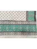 Pedalloom Block Printed Cotton Sarees