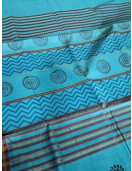 MANAMEDU BLOCK PRINTED SAREES WITH BLOUSE