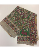 KALAMKARI PRINTED COTTON SAREE