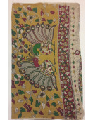 KALAMKARI PRINTED COTTON SAREE