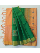 SOFT SILK SAREE WITH BLOUSE