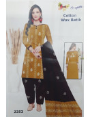 PL Cotton Batik Chudidhar