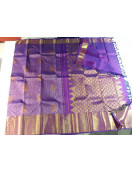 ARNI SILK HALF FINE ZARI SAREE WITH BLOUSE