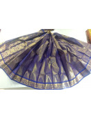 THIRUBHUVANAM HF ZARI SILK SAREE WITH BLOUSE