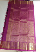 ARNI SILK HALF FINE ZARI SAREE WITH BLOUSE