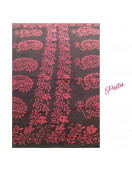 PL COTTON SAREES WITH SOLID WAX CRACK DESIGNS