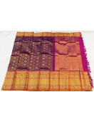 ARNI SILK HALF FINE ZARI SAREE WITH BLOUSE