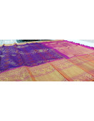 ARNI SILK HALF FINE ZARI SAREE WITH BLOUSE