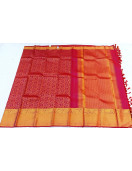 ARNI SILK HALF FINE ZARI SAREE WITH BLOUSE