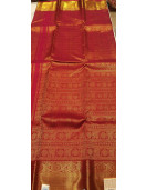 ARNI SILK HALF FINE ZARI SAREE WITH BLOUSE