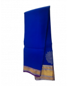 ARNI SILK HALF FINE ZARI SAREE WITH BLOUSE