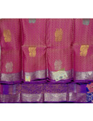 ARNI SILK HALF FINE ZARI SAREE WITH BLOUSE