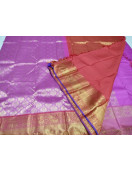 ARNI SILK HALF FINE ZARI SAREE WITH BLOUSE