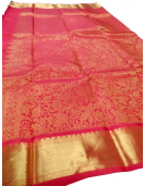 ARNI SILK HALF FINE ZARI SAREE WITH BLOUSE