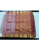 ARNI SILK HALF FINE ZARI SAREE WITH BLOUSE