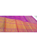 ARNI SILK HALF FINE ZARI SAREE WITH BLOUSE