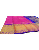 ARNI SILK HALF FINE ZARI SAREE WITH BLOUSE