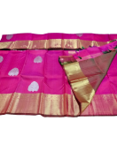 ARNI SILK HALF FINE ZARI SAREE WITH BLOUSE